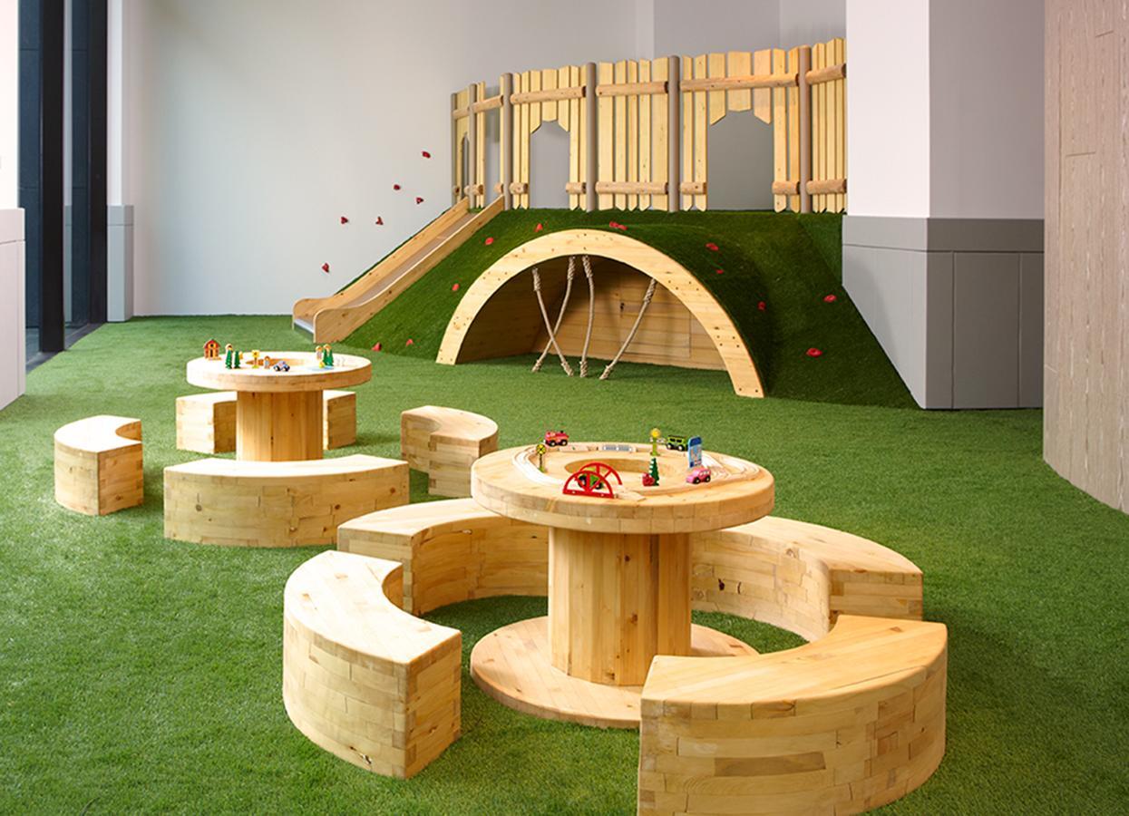 Mu Jiaoxi Hotel Exterior foto The children's area